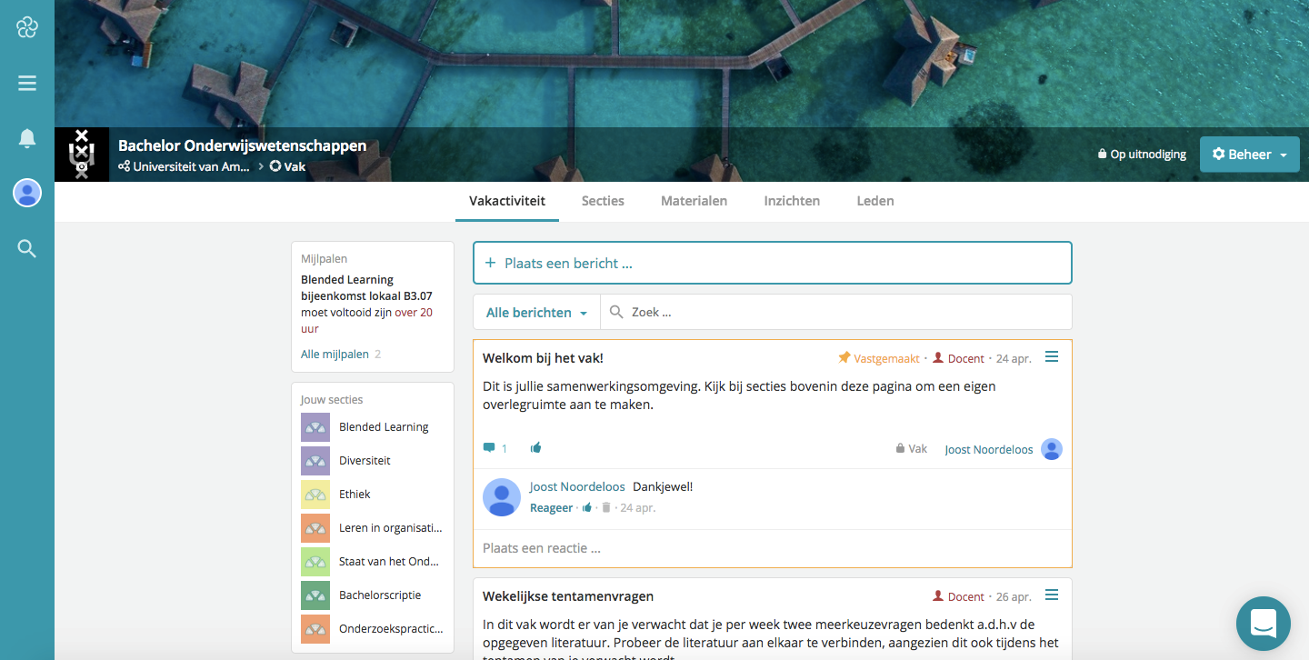 Het communicatieplatform